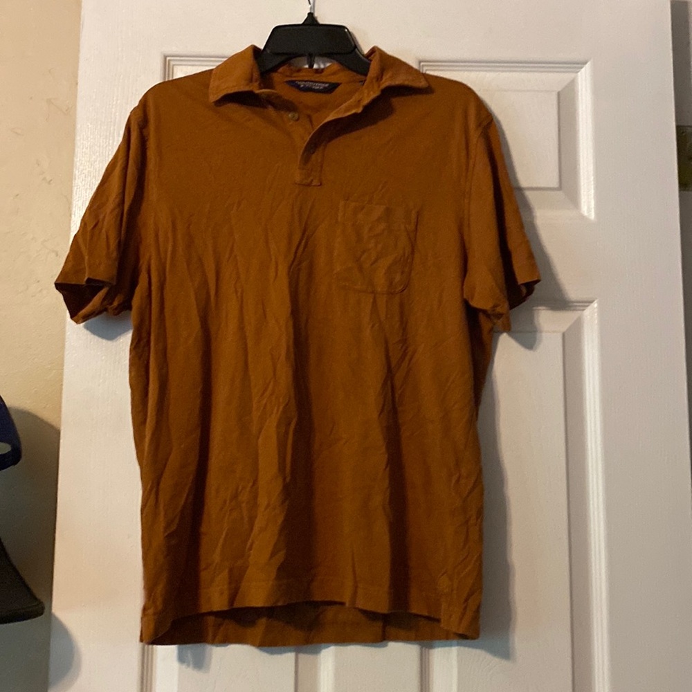 Coffee Short Sleeve Shirt Roundtree & Yorke